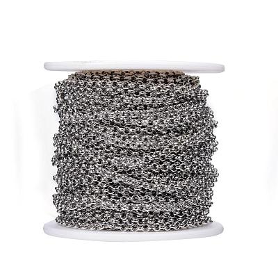 Tarnish Resistant 304 Stainless Steel Rolo Chains CHS-H007-50P-1
