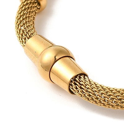 304 Stainless Steel Bracelets BJEW-C078-04G-1