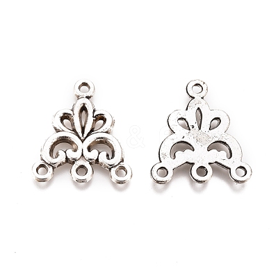 Tibetan Style Alloy Chandelier Component Links PALLOY-F160-09AS-1