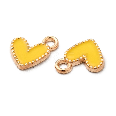 Alloy Enamel Charms FIND-G055-20G-02-1