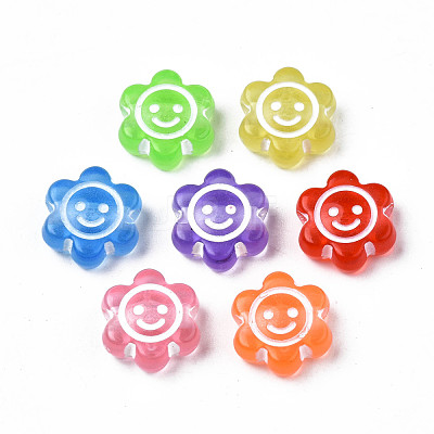 Transparent Acrylic Beads X-MACR-N012-03-A01-1