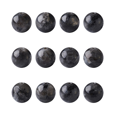 Natural Labradorite Round Beads G-FW0001-02-1