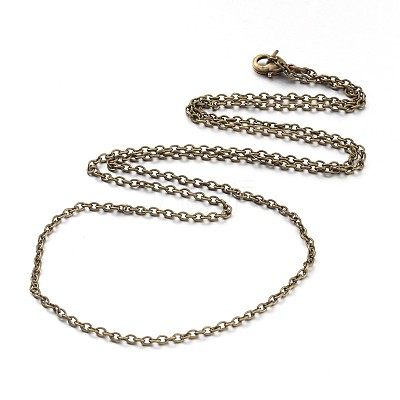 Iron Cable Chain Necklace Making NJEW-JN01385-01-1