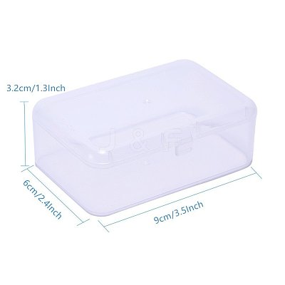 Plastic Bead Storage Containers CON-WH0004-R674-1