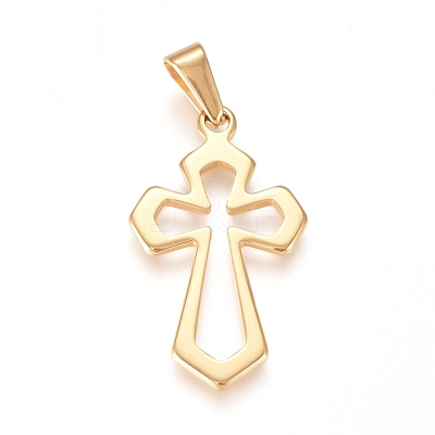 304 Stainless Steel Pendants X-STAS-L210-26G-1