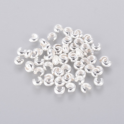 Brass Crimp Beads Covers EC266-S-1