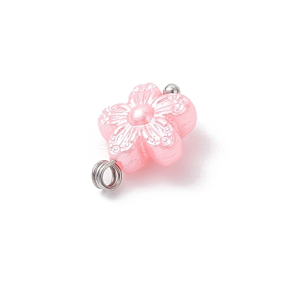 Opaque Acrylic Pendants PALLOY-JF04333-01-1