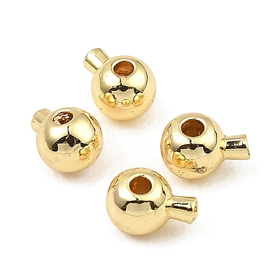 Brass Crimp Beads KK-Z030-16B-G-1