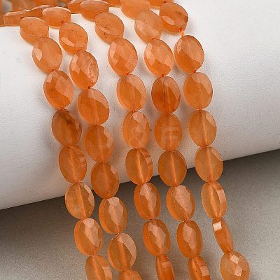 Natural Dyed White Jade Beads Strands G-H349-A01-24B-1