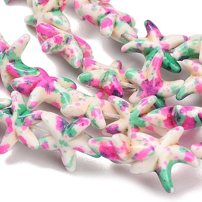 Synthetic Turquoise Beads Strands TURQ-F020-A01-1