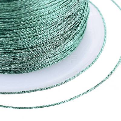 Polyester Braided Metallic Thread OCOR-I007-B-42-1
