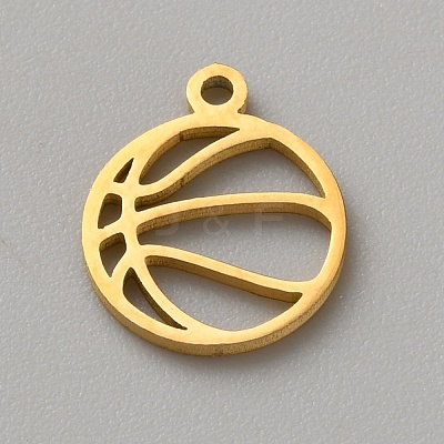 304 Stainless Steel Charms STAS-WH20011-02G-1