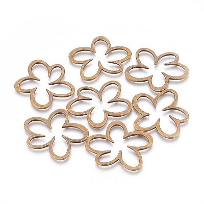 Tibetan Style Alloy Linking Rings X-MLF9061Y-NF-1