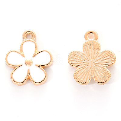 Alloy Enamel Charms X-ENAM-R059-02C-RS-1