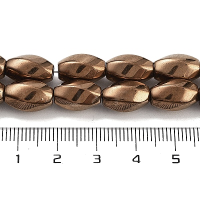Synthetic Magnetic Hematite Beads Strands G-P545-G01-01D-1