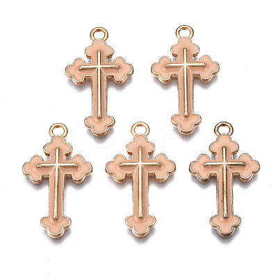 Alloy Enamel Pendants ENAM-S121-059J-1