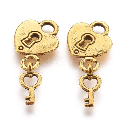 Tibetan Style Alloy Pendants X-GLF11221Y-NF-1