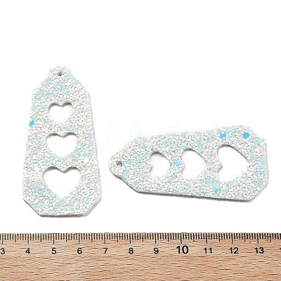 PU Leather Big Pendants FIND-R050-03I-1
