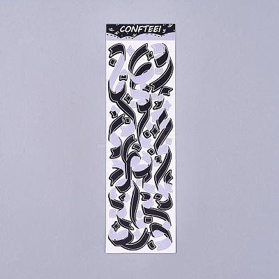 Decorative Labels Stickers DIY-L037-C06-1