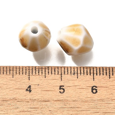 Vintage Style Glazed Ceramic Porcelain Beads PORC-H013-01-02-1