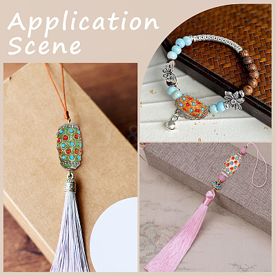 6Pcs Handmade Indonesia Beads IPDL-SP0001-06-1