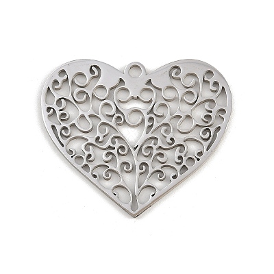 201 Stainless Steel Pendants LS-STAS-I344-05P-02-1