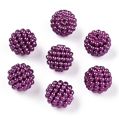 Imitation Pearl Acrylic Beads OACR-ZX005-12mm-07-1