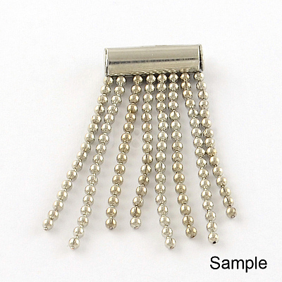 Iron Slide On End Clasp Tubes IFIN-R212-01P-1.6cm-1