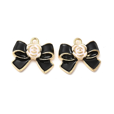 Alloy Enamel Charms ENAM-F144-07B-1