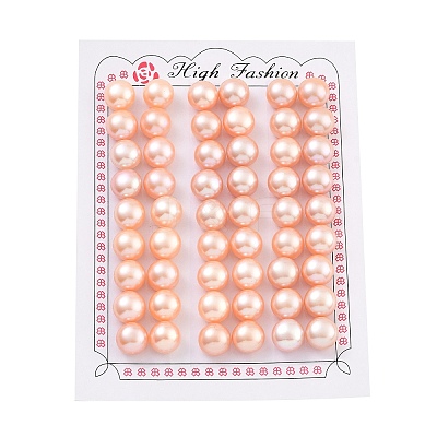 Grade 6A Natural Cultured Freshwater Pearl Beads PEAR-N018-6A-9510B-1