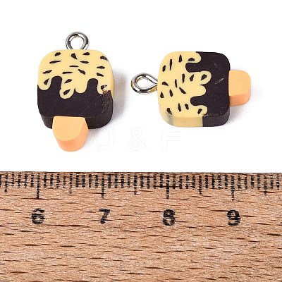 Handmade Polymer Clay Pendants CLAY-Q253-07P-02-1