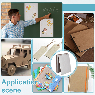 Rectangle Paper Boards AJEW-WH0348-734B-1
