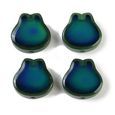 Two Tone Glass Mood Beads GLAA-Z007-13D-1