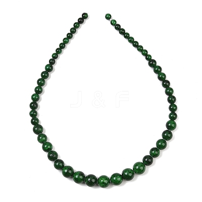 Natural Mashan Jade Graduated Beads Strands GG-CBA2AE1-A08-A-1
