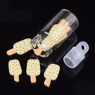 Handmade Polymer Clay Nail Art Decoration Accessories MRMJ-S046-008D-1