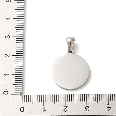 304 Stainless Steel Pendants STAS-I204-I-P-1