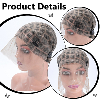 Fibre Wig Hair DIY-WH0750-332B-1
