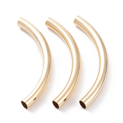 Brass Tube Beads X-KK-Y003-88C-G-1