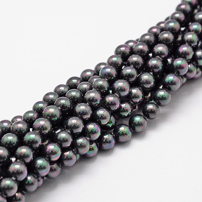 Shell Pearl Bead Strands X-BSHE-L025-05-6mm-1