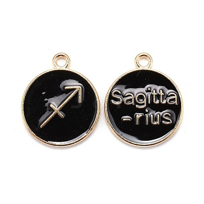 Alloy Enamel Pendants LS-ENAM-S124-01A-08F-1