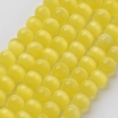 Cat Eye Beads CER8mm16-1