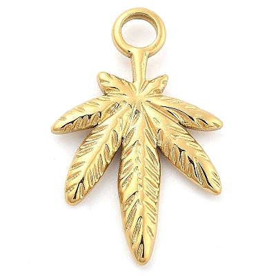 Ion Plating(IP) 304 Stainless Steel Pendants STAS-P379-02A-G-1
