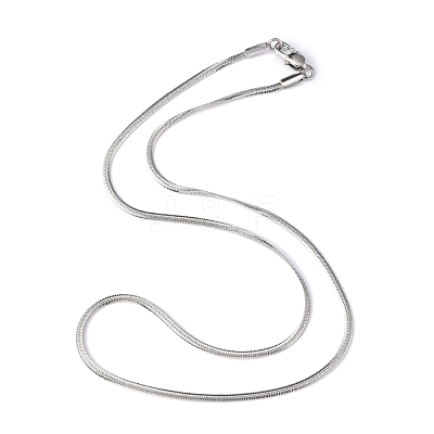 Tarnish Resistant Gifts for Boyfriend On Valentines Day 304 Stainless Steel Necklaces NJEW-H411-53-1