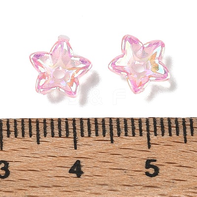 Transparent Acrylic Bead Caps AC-CBA1E6C-06D-01-1