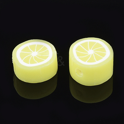 Handmade Polymer Clay Beads X-CLAY-Q170-13-1