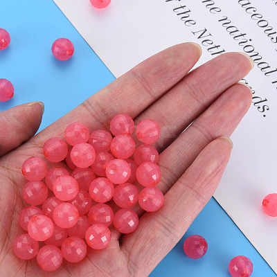 Transparent Acrylic Beads TACR-S153-42E-03-1