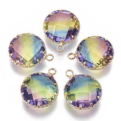 K9 Glass Pendants GLAA-Q069-12B-1