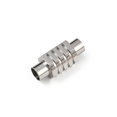 304 Stainless Steel Magnetic Clasps STAS-C127-18B-P-1