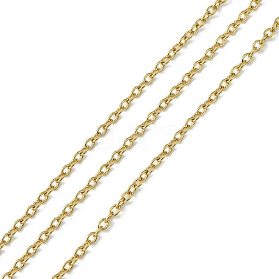304 Stainless Steel Cable Chains CHS-R003-0.4mm-G-1