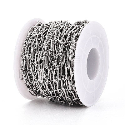 Brass Oval Link Chains CHC-T018-36P-1